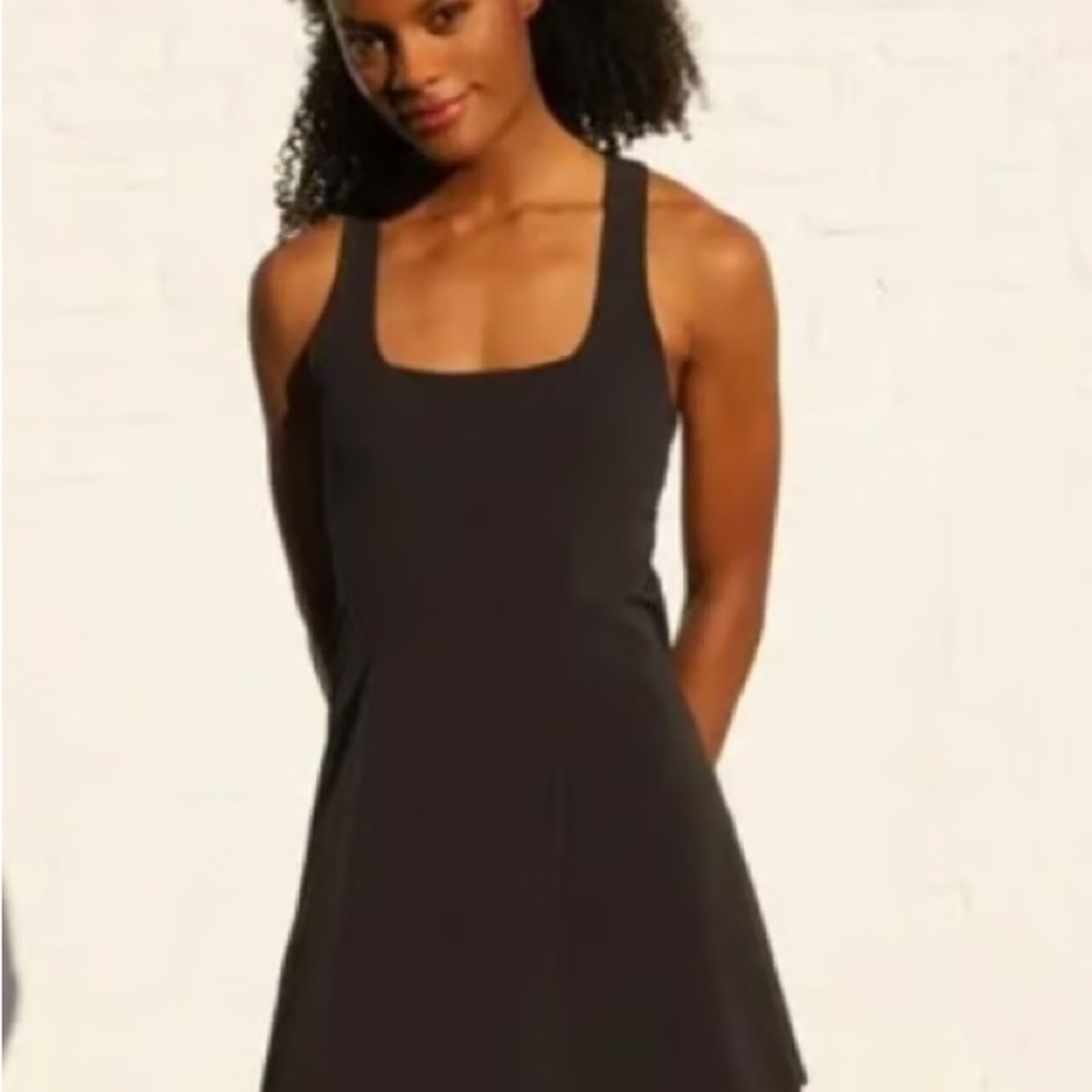 Outdoor Voices NWT & NWOT {$100} Black Mini Dress